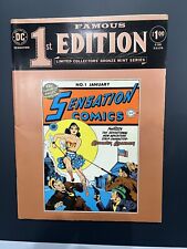DC FAMOUS 1ST EDITION TREASURY SENSATION COMICS #1 WONDER WOMAN picture