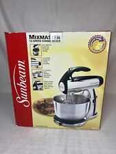 New Open Box Vintage Sunbeam Stand Mix Master | Model 2379 12 Speed picture