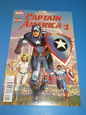 Steve Rogers Captain America #1 VF+ Beauty Wow picture