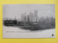 CPA 87 - DOURNAZAC Haute Vienne Le CHÂTEAU de MONTBRUN circa 1900 castle picture