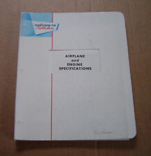 Airplane & Engine Specifications Ken Cook Co. Reprints From American Airmen picture