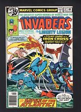 The Invaders #37 Vol. 1 1st Cameo Appearance of Lady Lotus Marvel Comics '79 VF picture