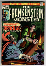 The Frankenstein Monster # 8 (4.5) 1/1974 Marvel 20c Horror 1st Dracula App. 🦇 picture
