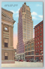 Postcard Lincoln Bank Tower Fort Wayne Indiana picture