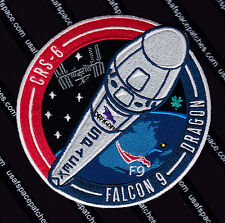 Authentic CRS-6 SPACEX FALCON 9 DRAGON ISS Commercial NASA SUPPLY Mission PATCH picture