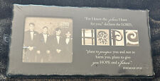 NEW Black P. Graham Dunn Picture Frame -Jeremiah Hope Quote picture