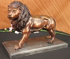 Large African Lioness Lion WildLife Animal Bronze Sculpture Statue Moigniez DEAL picture