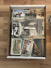 13lbs Of FOREIGN Mixed Eras RPPC- Chrome- Lithograph Post Cards Read Description picture