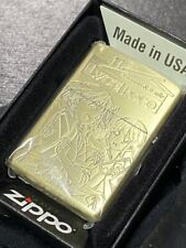 Zippo Licorice Recoil Gold 2 sided engraving anime Rare model made in 2023 GOL picture