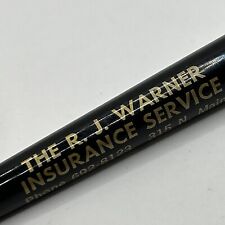 VTG Ballpoint Pen R. J. Warner Insurance Service Arcanum OH picture