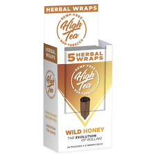 High Tea Wraps WILD HONEY Flavor 125 Wraps Total (Full Box, 25 Pouches) picture