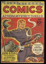 Blue Ribbon Comics #3 GD+ 2.5 Very Scarce Early Blue Ribbon from 1940 picture