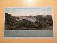 Kittatinny Hotel Delaware Water Gap Pennsylvania vintage postcard aerial 1921 picture