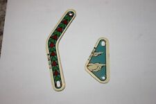 TWO Bally HANG GLIDER 1976 EM Pinball playfield plastics parts NICE picture