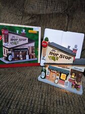 Lemax THE HOP STOP Crossing Village #95485 Retired Craft Beer Shop Beautiful picture