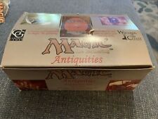 MTG Antiquities Booster Box EMPTY WOC6502 picture
