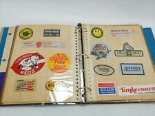 Vtg Decal Sticker Assortment random 20 page book front & back roughly about 300 picture