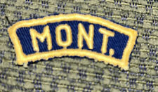 1940s Montana MONT. Cub BGS Blue and Gold State Strip Boy Scouts BSA picture