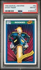 MARVEL UNIVERSE 1990 Ghost Rider RC #82 - PSA 8 - Freshly Graded picture