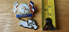 Winter Games Pin Sarajevo Yugoslavia 1984 Chris Chelios Lafontaine Country Flags picture