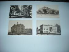RPPC Early 1900s Postcard LOT of 4 Minnesota & WI Schools Public Buildings picture