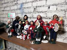 christmas carolers figurines vintage picture