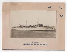 Small original Photo U.S.N.S. Aiken Victory picture