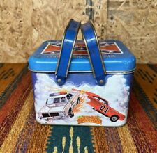 RARE Vintage Dukes of Hazzard 1981 Lunch Pail Box Tin With Handles picture