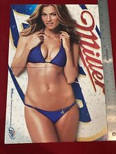 Miller Light Beer Sexy Bikini Woman 2-page 2010 Print Ad picture