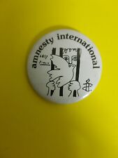 Vintage Pablo Picasso Amnesty International Badge, Pinback Button Dove picture