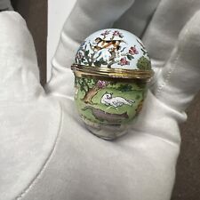 Halcyon Days Enamels Easter Cats Enameled Egg picture