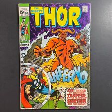 Thor 176 Bronze Age Marvel 1970 Stan Lee comic book Jack Kirby cover Loki picture