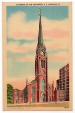 Louisville Kentucky c1940's Cathedral of the Assumption, Roman Catholic Church picture