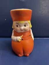Vintage Erphila Creamer Boy with Pipe Orange Germany S486 3/0 picture