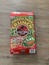 JURASSIC PARK CRUNCH Empty Cereal Box 1997 picture