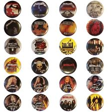 Metallica Discography Buttons/Pins 1