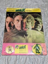 NOS Vintage Incredible Hulk 2 Posters Membership Kit MOC 1978 Campus Craft New picture