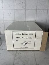 Lefton Mount Zion Limited Edition Deed COA Box 1994 picture