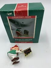 HALLMARK HARK ITS HERALD ORNAMENT1989  1ST IN SERIES  HANDCRAFTED  picture