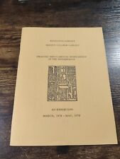1978 Vintage Trinity College Library Exhibition Printing & Classical Scholarship picture