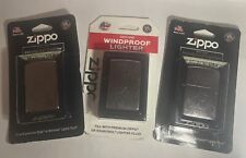 One Genuine Zippo Classic Chrome Silver Windproof Pocket Lighter Sealed picture