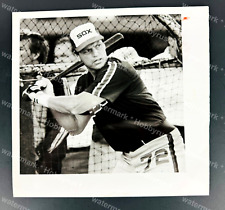 CARLTON FISK Chicago White Sox MLB Baseball 1986 Photo picture