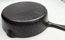 Vintage Unmarked Chicago Hardware Foundry CHF 8” Hammered Cast Iron Skillet 85 B picture