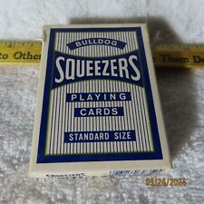 Vintage Bulldog Squeezers Playing Cards picture