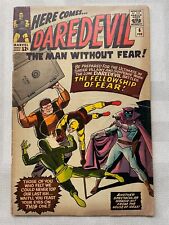 Daredevil #6 Wally Wood 1st & Origin Mr Fear & Fellowship of Fear (Ox, Eel) picture