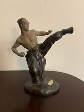 Vintage Chinese Ceramic Kung Fu Master Karate Figurine #7 picture