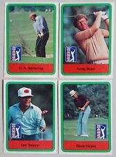 PGA Tour Golf (TOPPS) Cards), 1982 Andy Bean Lee Trevino Mark Hayes Weibring picture