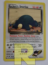 Rocket's Snorlax® Gym Heroes 33/132® Rare® English® EX+ picture