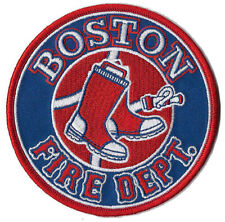 Boston Red Sox Fire Department NEW Baseball Fire Patch  picture