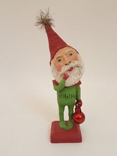 Bethany Lowe Hop Hop Jingle Boo Santa figurine ho ho ho 9